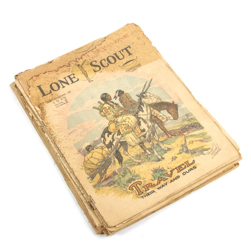 "Lone Scout" And "Boy Life" Magazine Issues