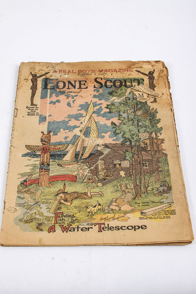 "Lone Scout" And "Boy Life" Magazine Issues