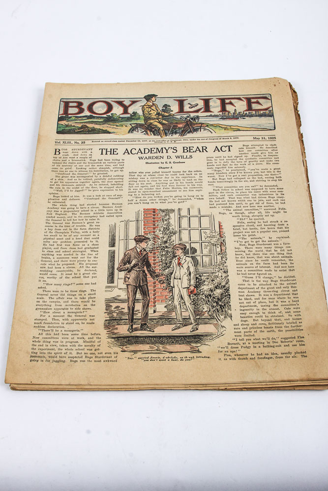 "Lone Scout" And "Boy Life" Magazine Issues