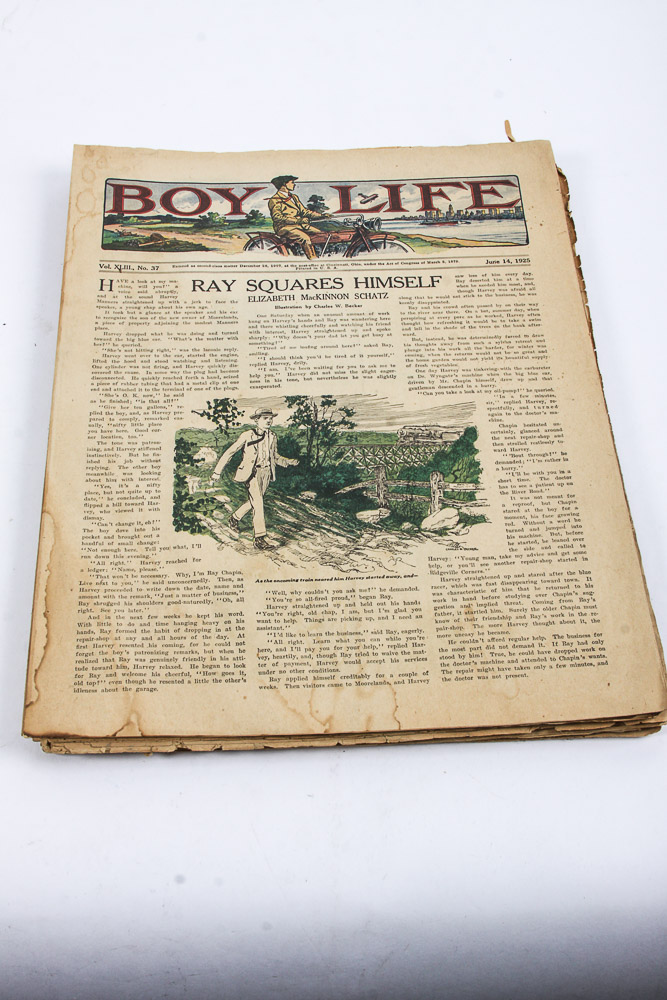 "Lone Scout" And "Boy Life" Magazine Issues