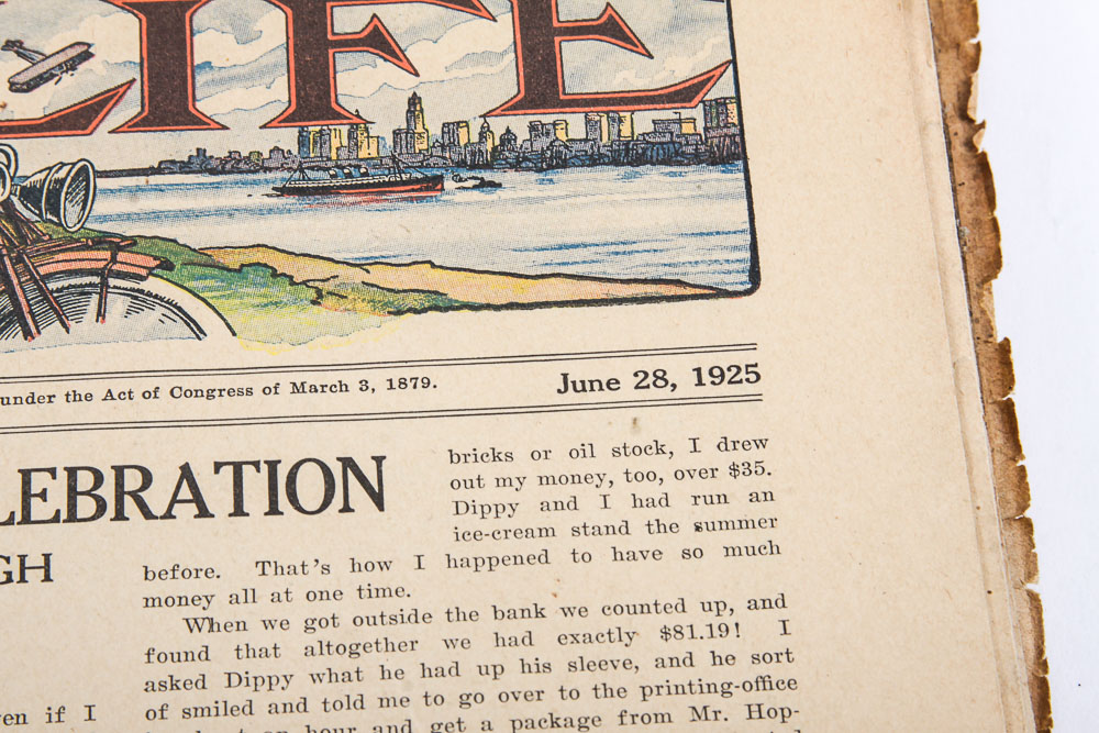 "Lone Scout" And "Boy Life" Magazine Issues