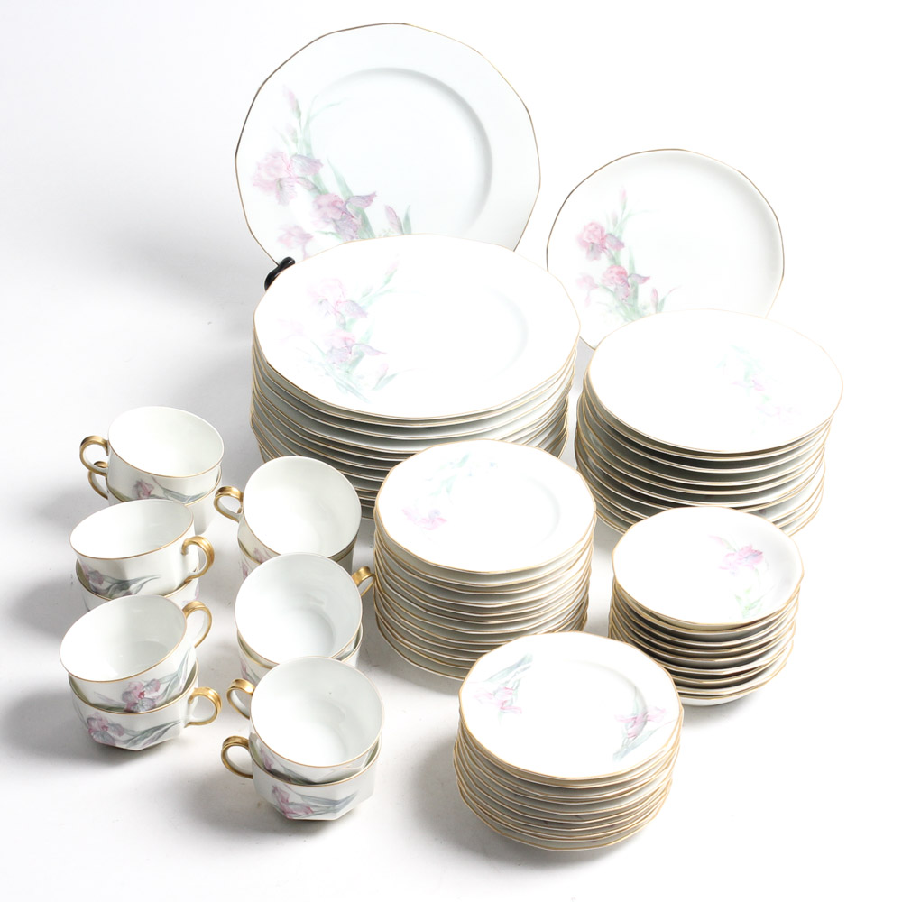 John Haviland Iris Floral China