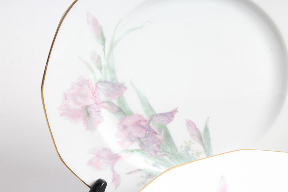 John Haviland Iris Floral China