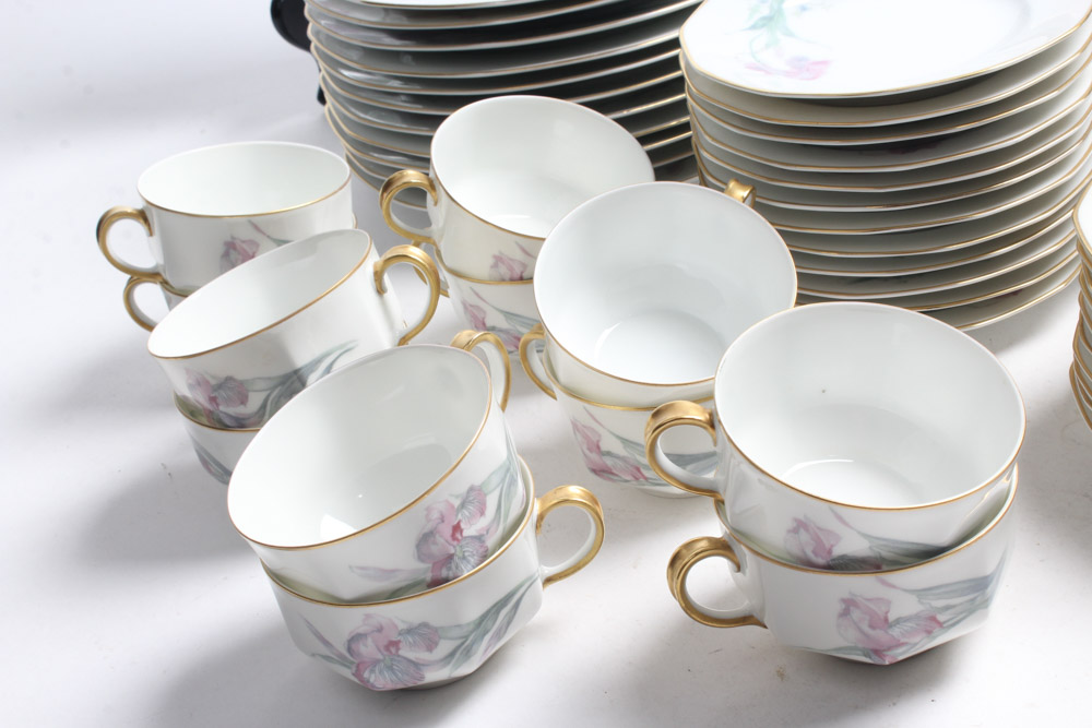 John Haviland Iris Floral China