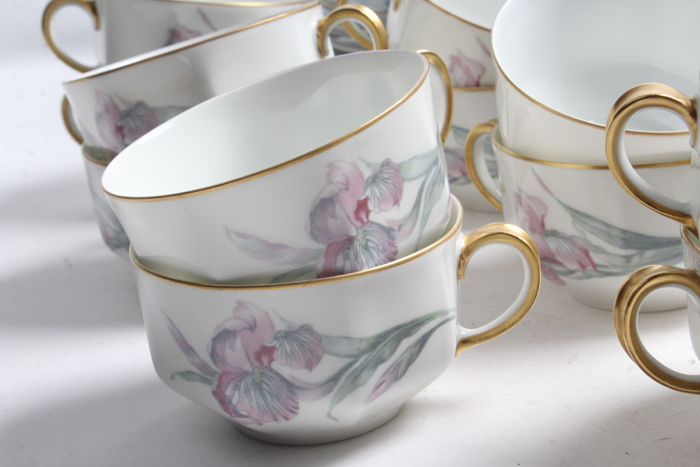 John Haviland Iris Floral China