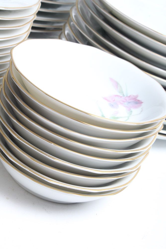 John Haviland Iris Floral China