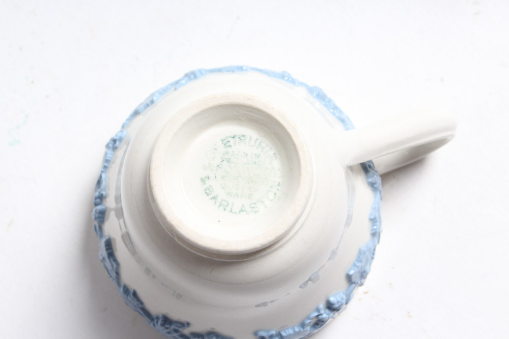 Wedgwood Embossed "Queensware" Coffee and Tea Service