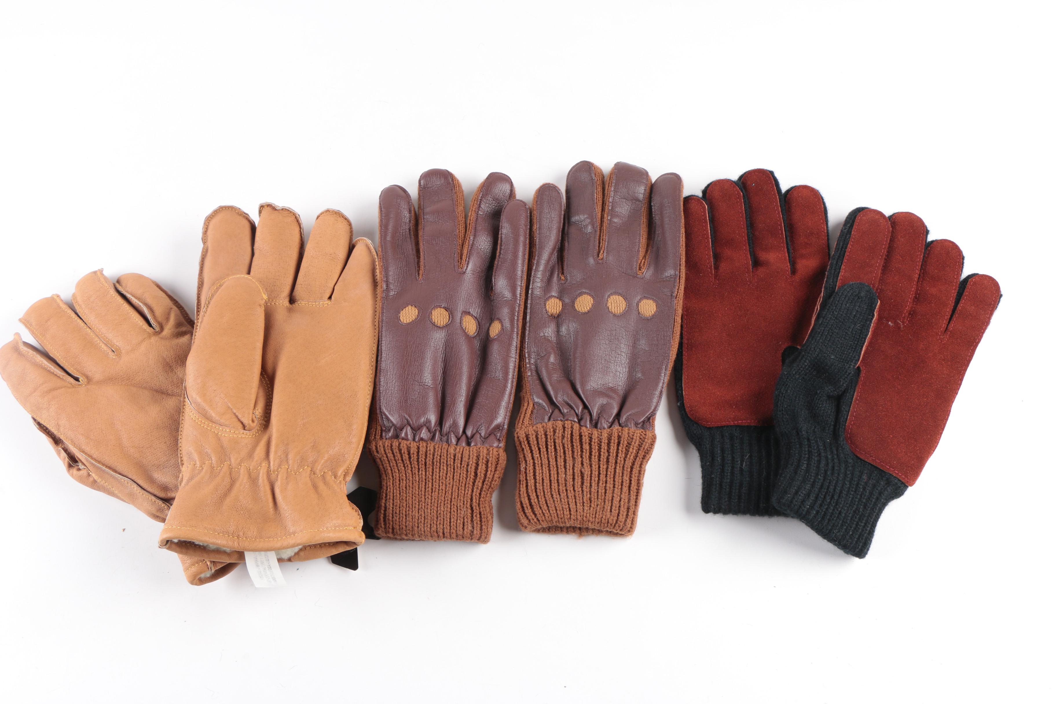 Men's Driving, Winter and Work Gloves