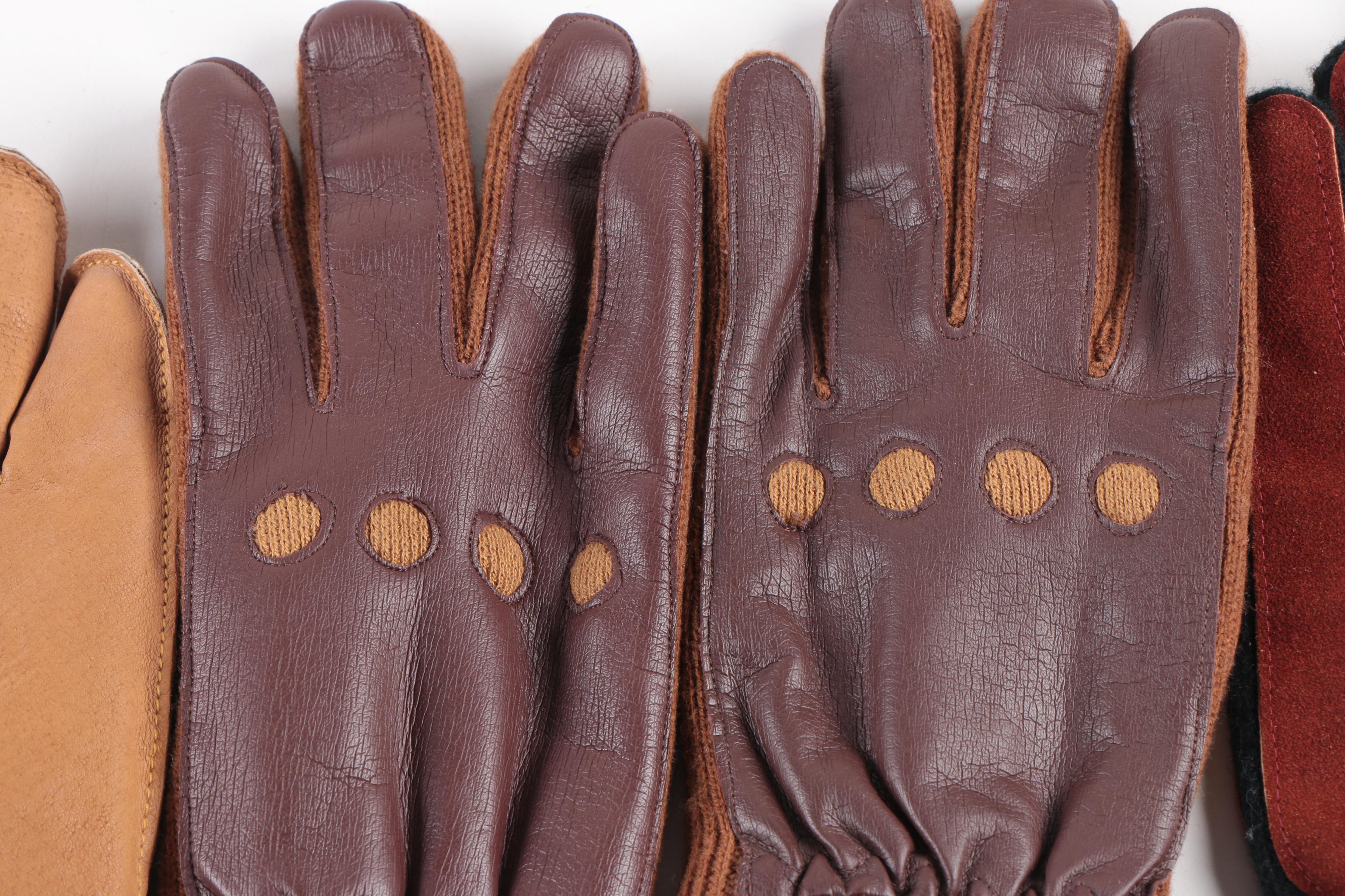 Men's Driving, Winter and Work Gloves