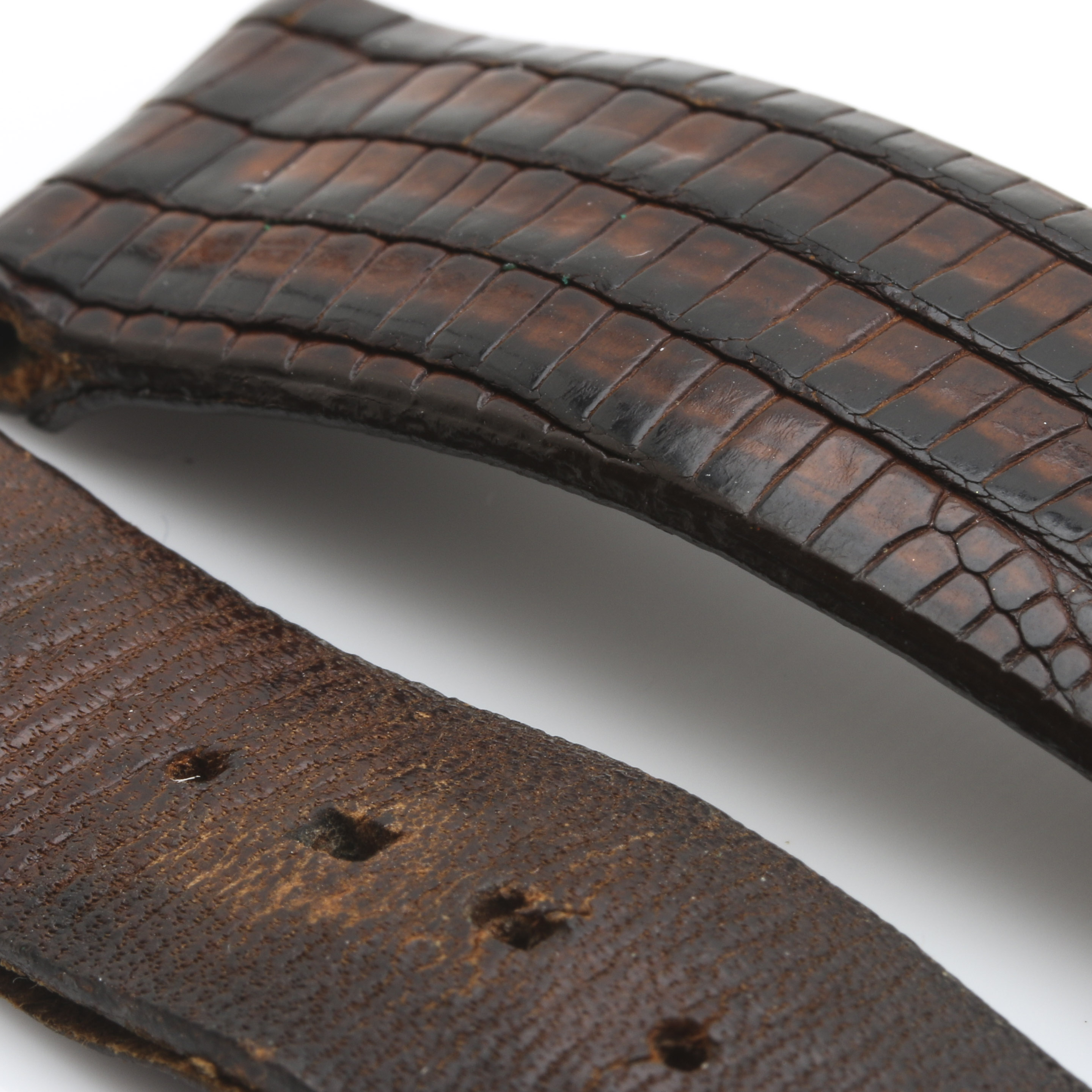 Vintage Rolex Watch Band with 14K Yellow Gold Emblem