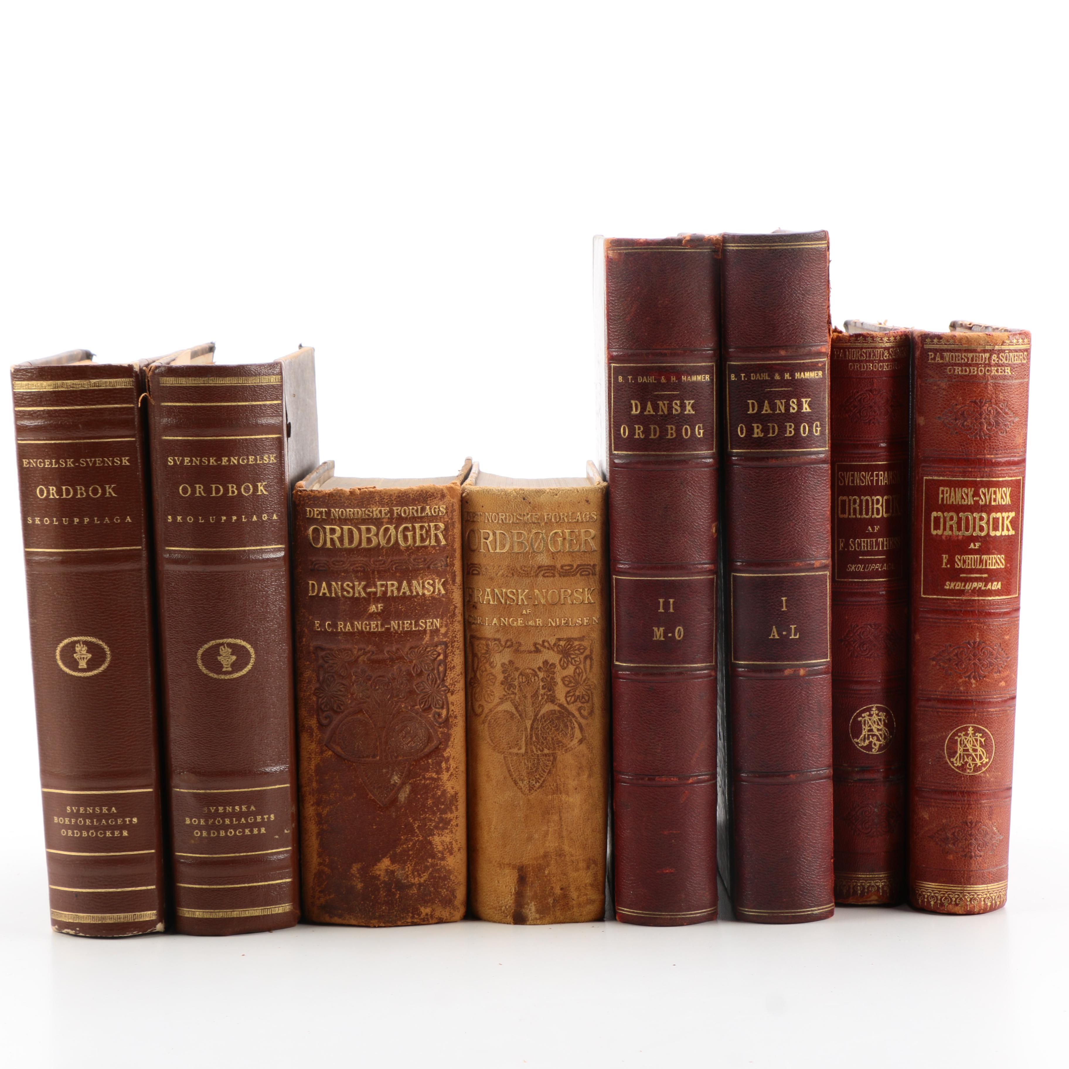 Vintage Translation Dictionaries