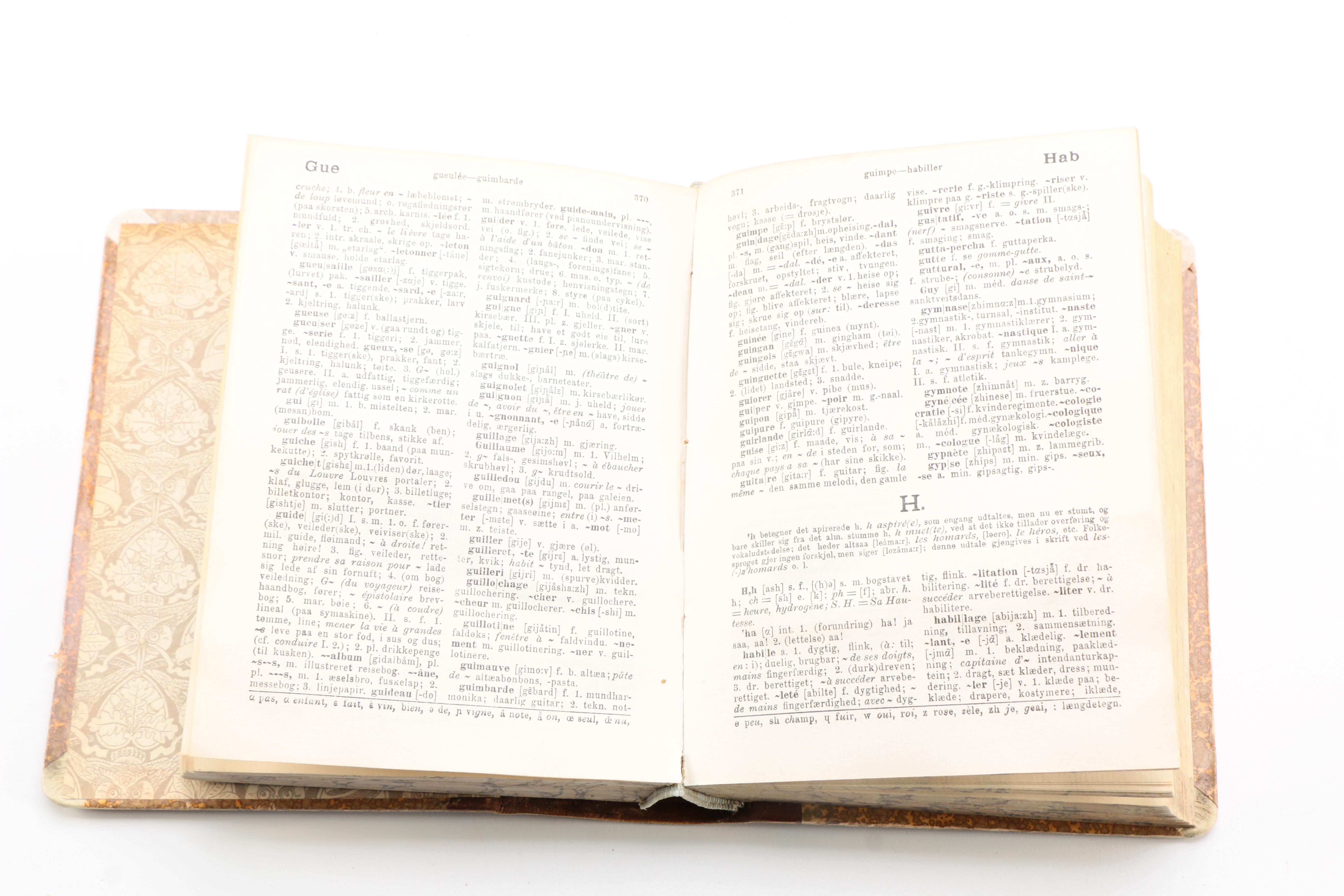 Vintage Translation Dictionaries