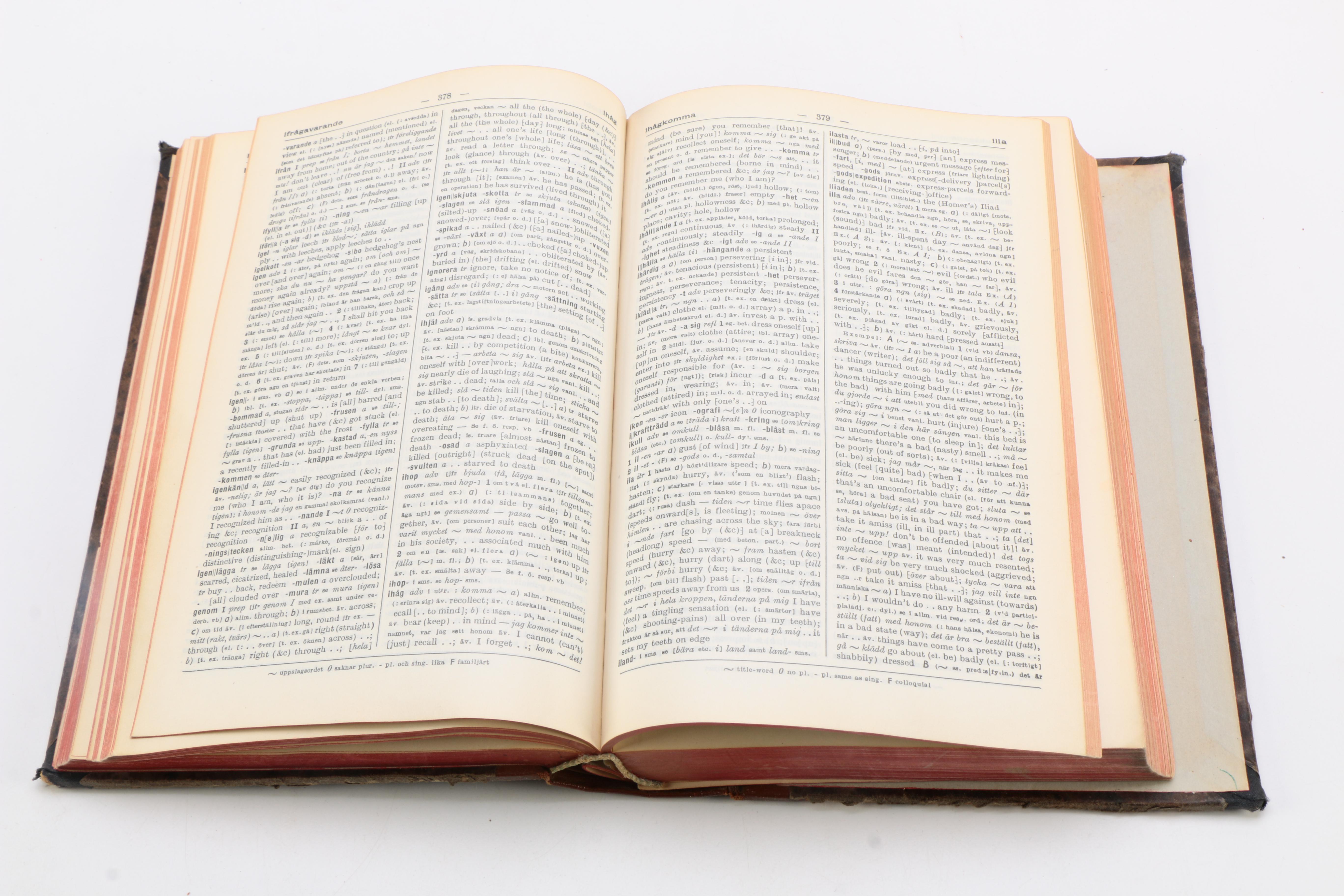 Vintage Translation Dictionaries