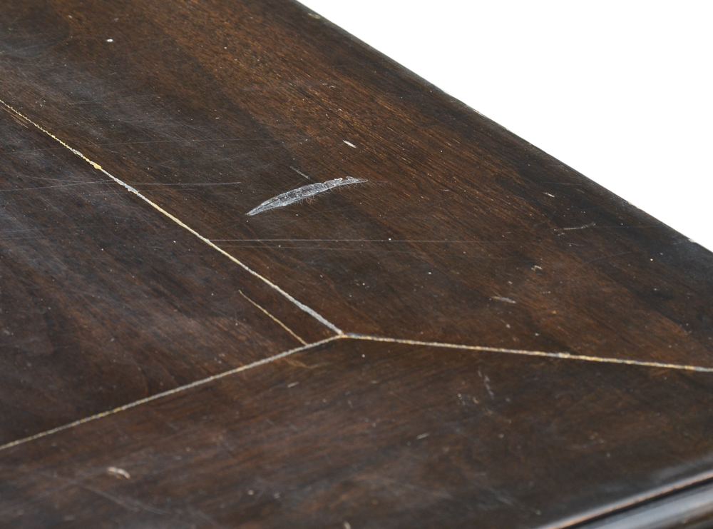 Asian Inspired Mahogany Coffee Table