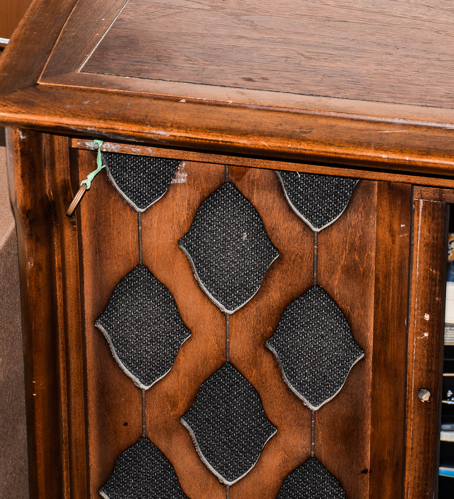 Vintage Mid Century Modern Television Console