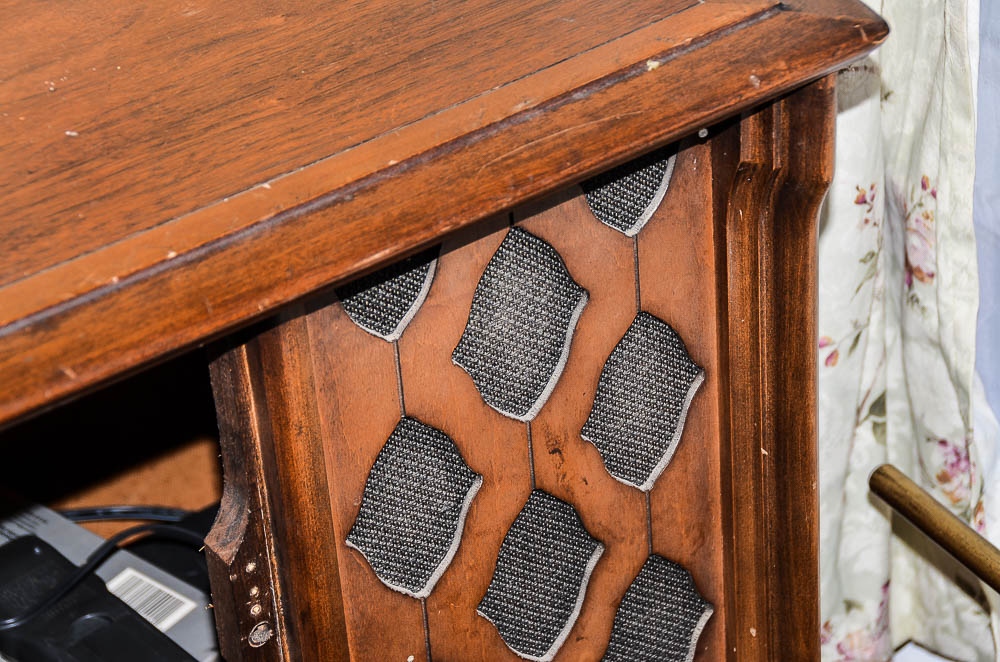 Vintage Mid Century Modern Television Console