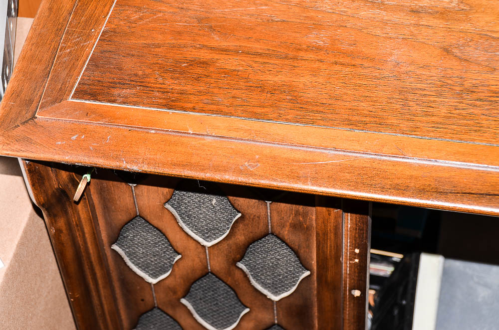 Vintage Mid Century Modern Television Console