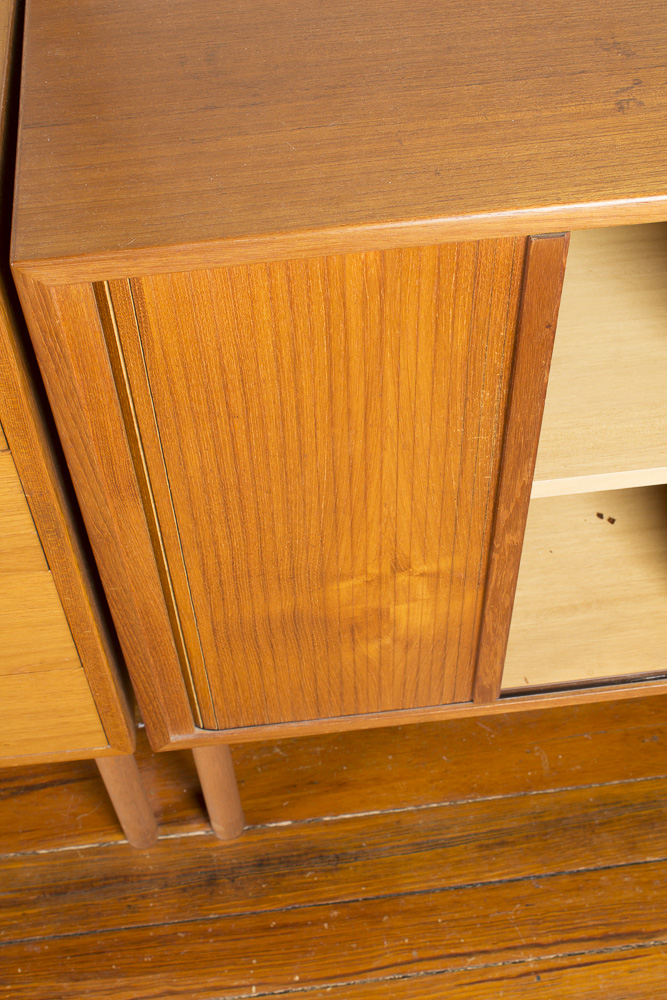 Danish Modern Wall Cabinet Shelving