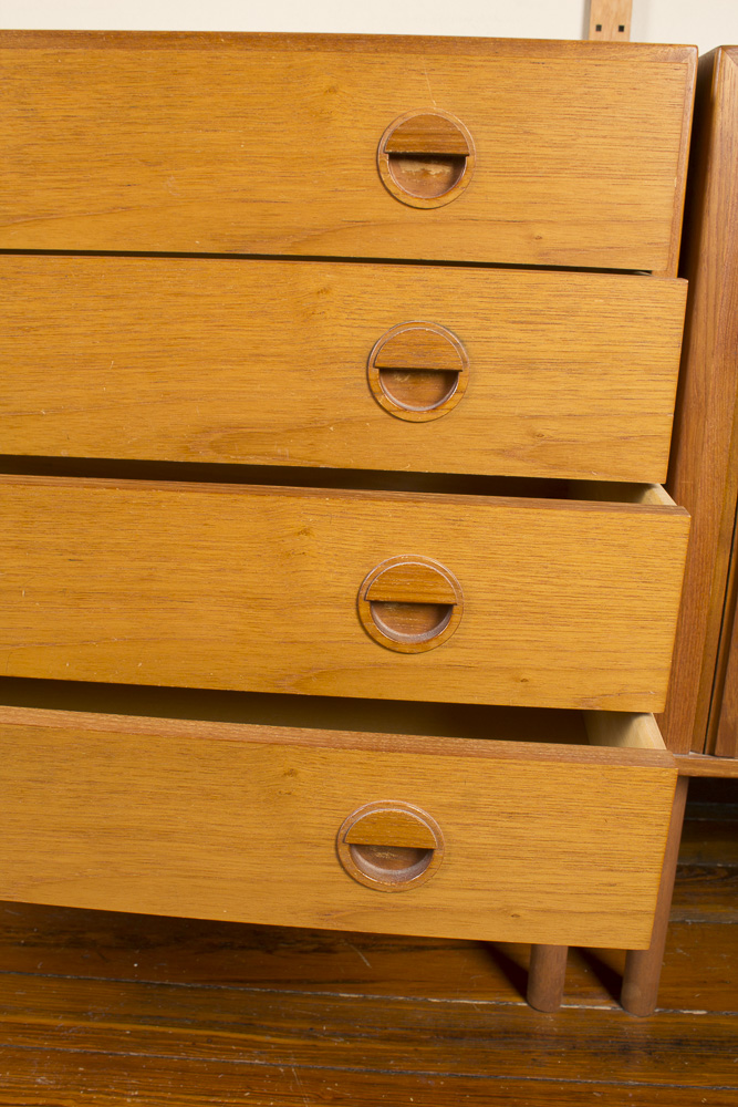 Danish Modern Wall Cabinet Shelving