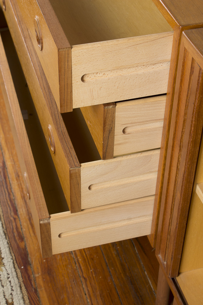 Danish Modern Wall Cabinet Shelving