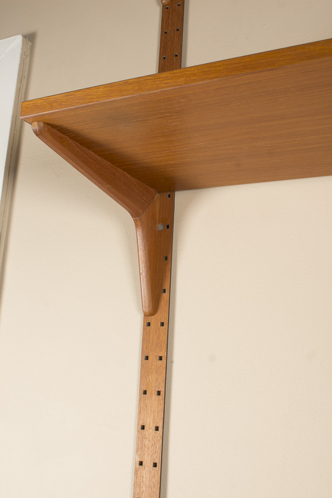 Danish Modern Wall Cabinet Shelving