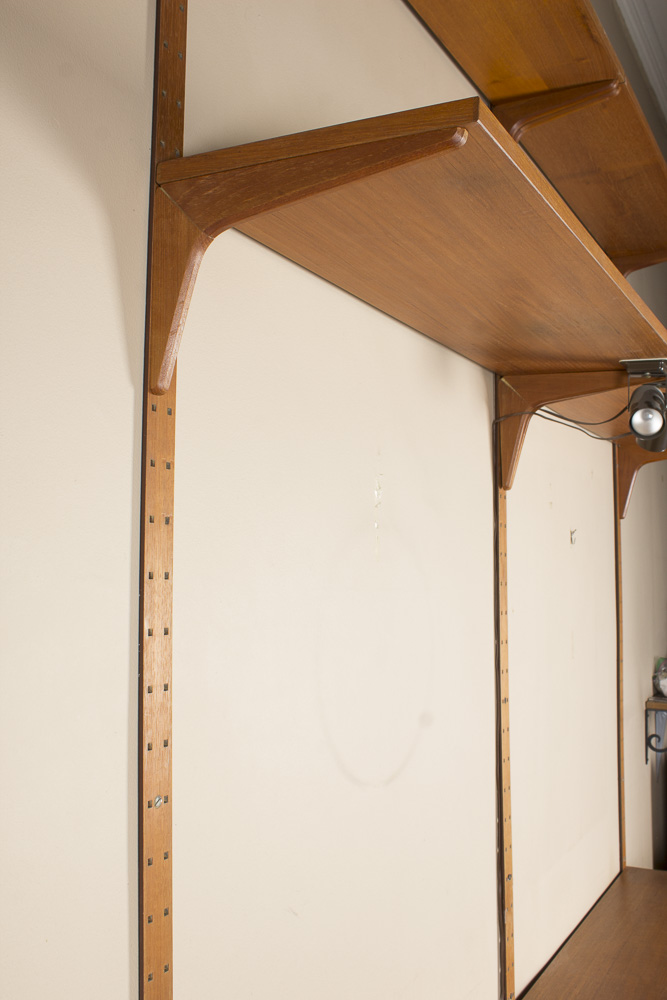 Danish Modern Wall Cabinet Shelving