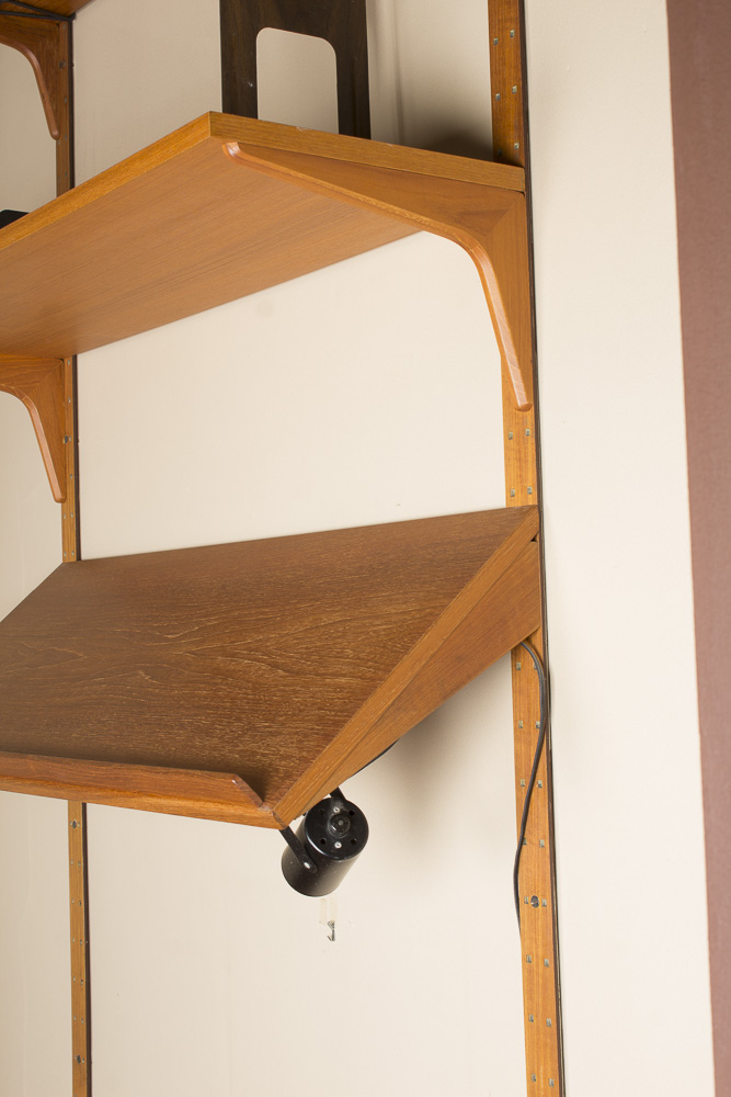 Danish Modern Wall Cabinet Shelving