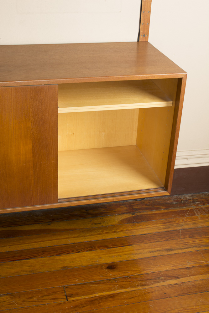 Danish Modern Wall Cabinet Shelving