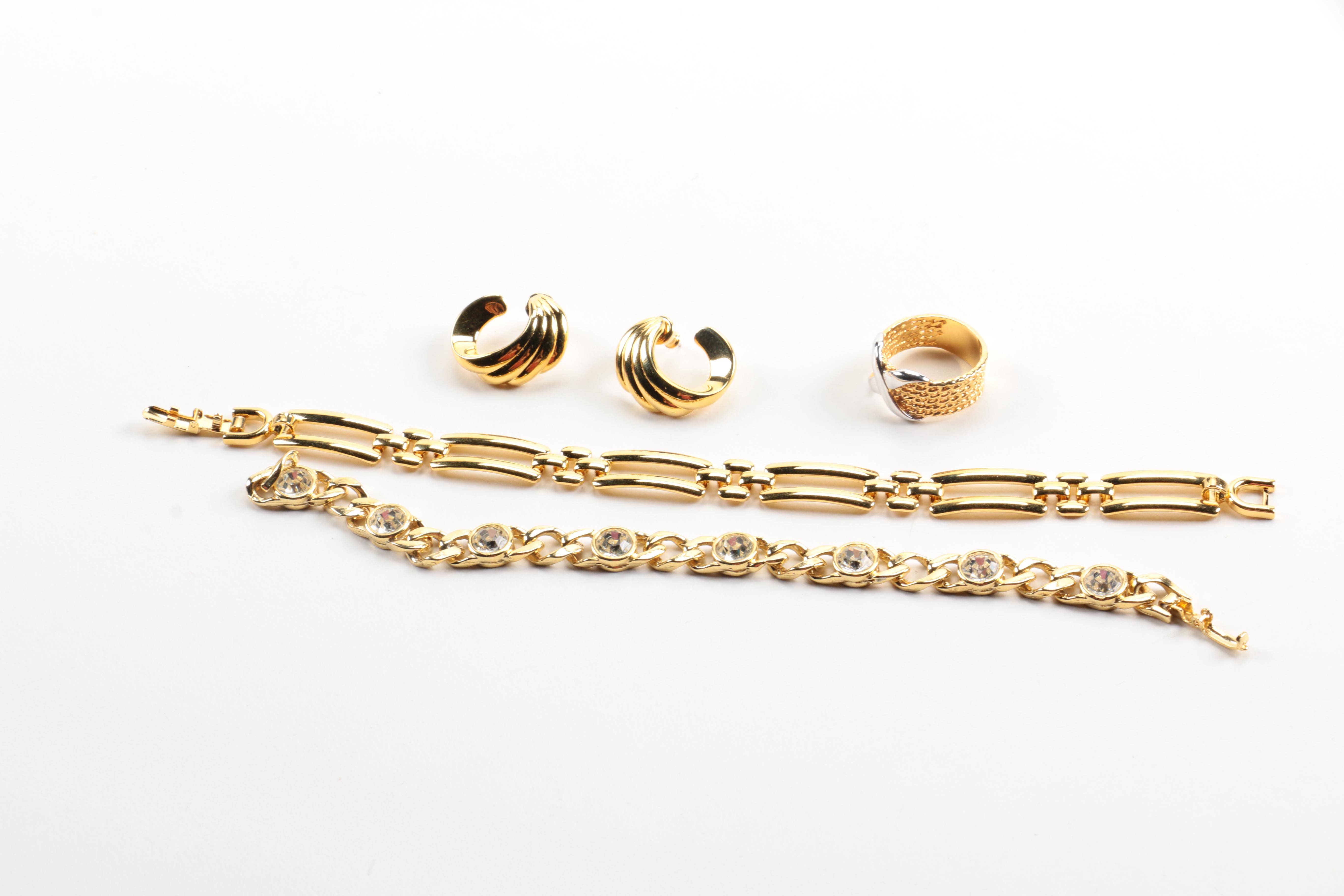 Gold Filled and Gold Tone Costume Jewelry