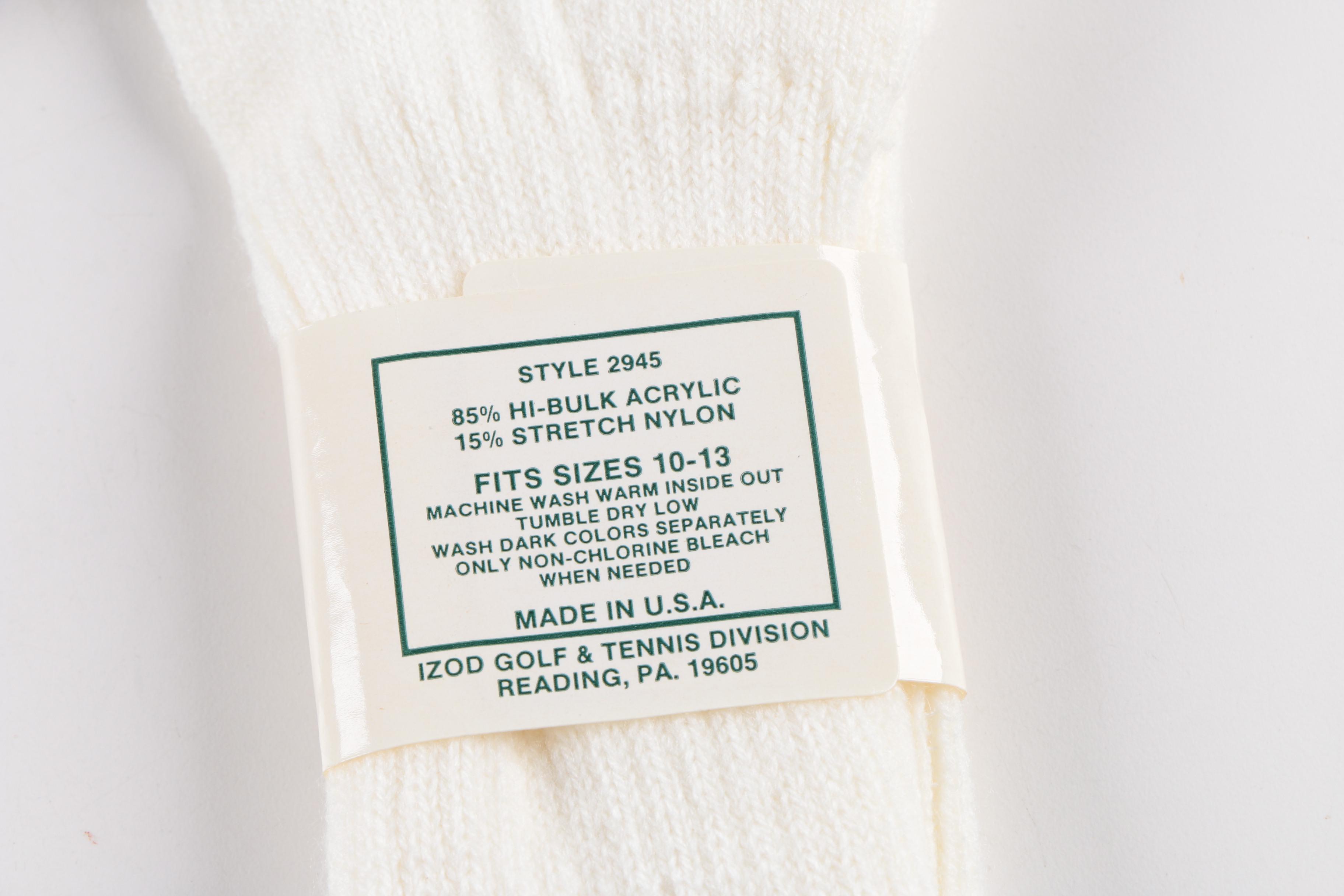 Men's Rib Top Crew Socks by IZOD Club
