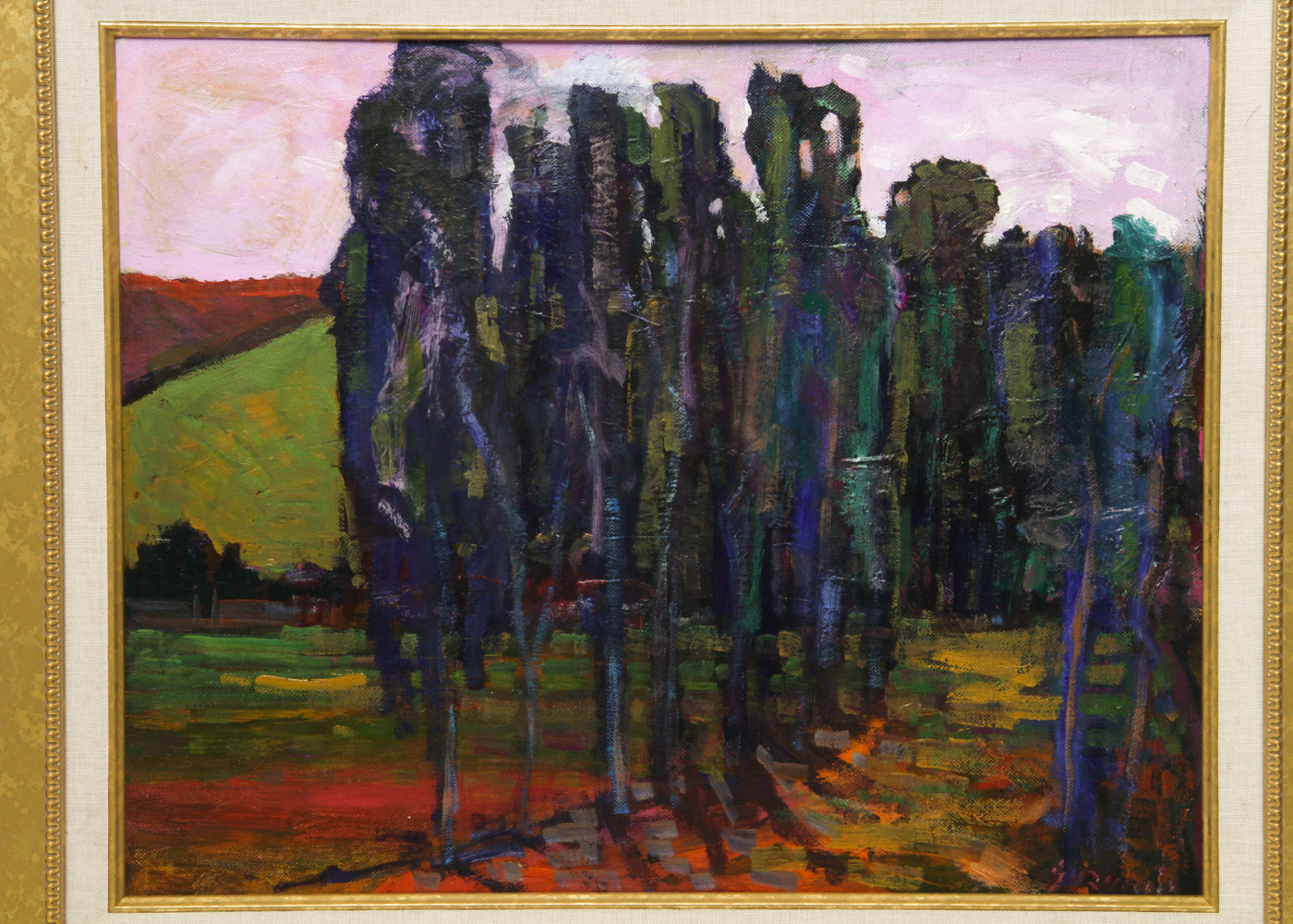 Juan "Pepe" Guzman-Maldonado Oil Painting on Board titled "Camarillo"