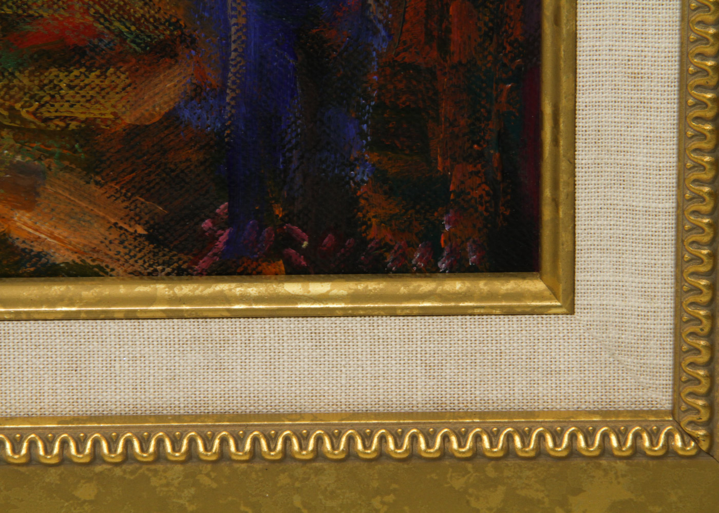 Juan "Pepe" Guzman-Maldonado Oil Painting on Board titled "Camarillo"