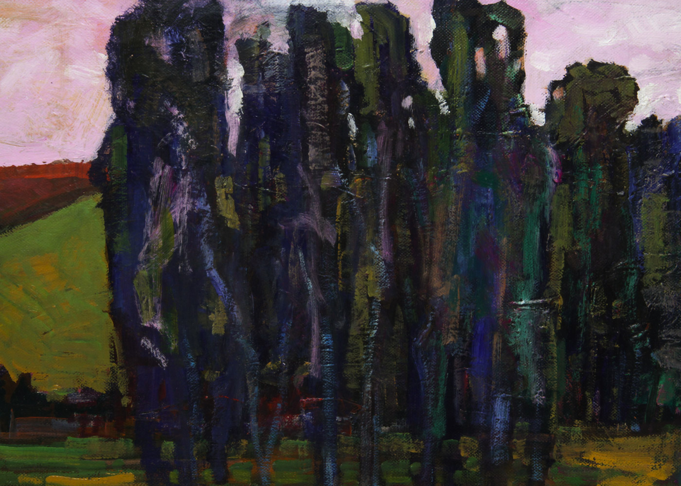 Juan "Pepe" Guzman-Maldonado Oil Painting on Board titled "Camarillo"