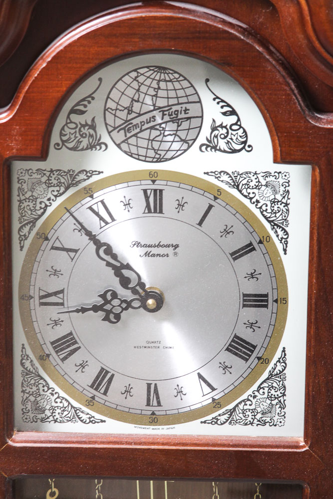Vintage Wall Clock by Strausbourg Manor