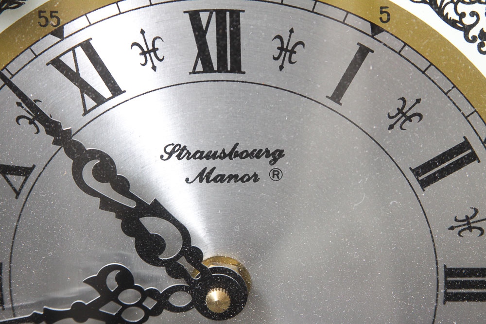 Vintage Wall Clock by Strausbourg Manor
