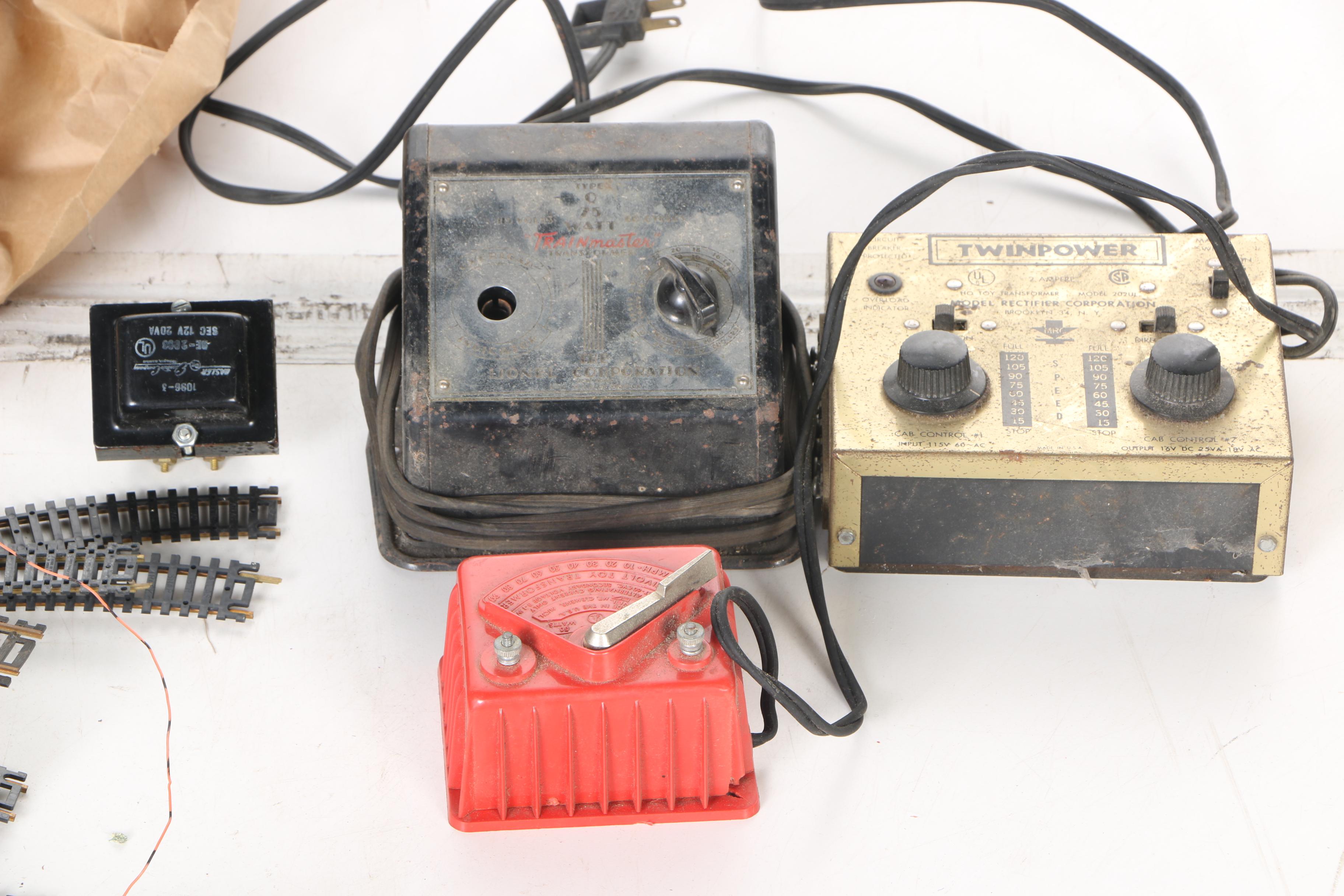 Model Train Assortment Including Lionel