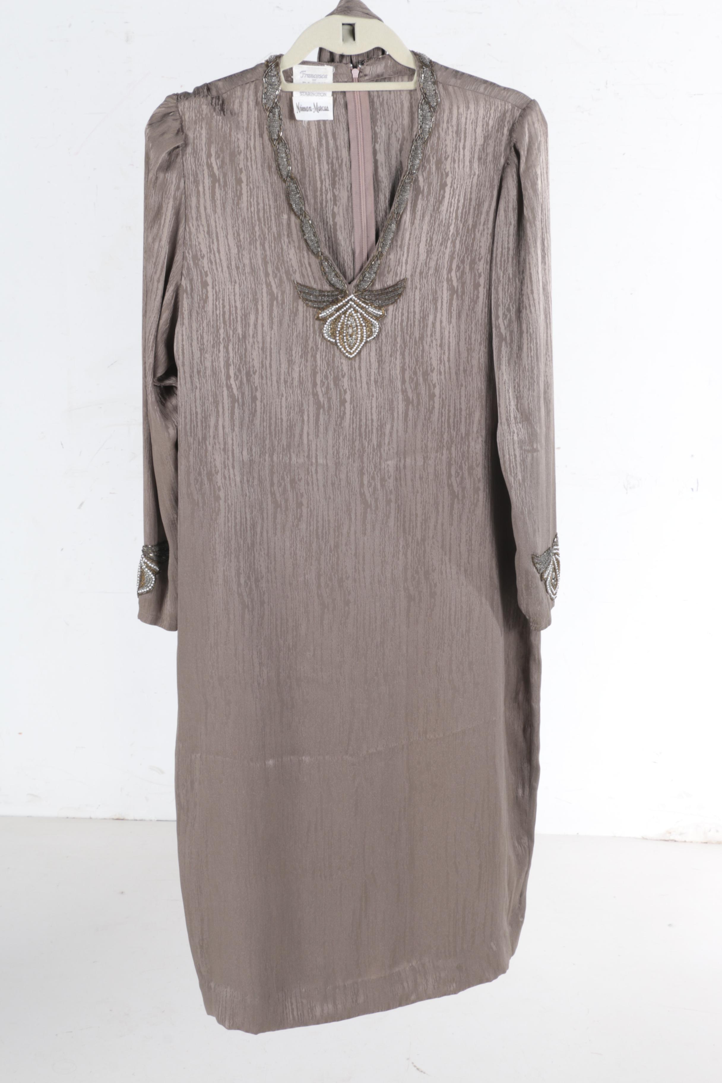 Francesca of Damon, Tahari and Sylvia Heigel Dresses