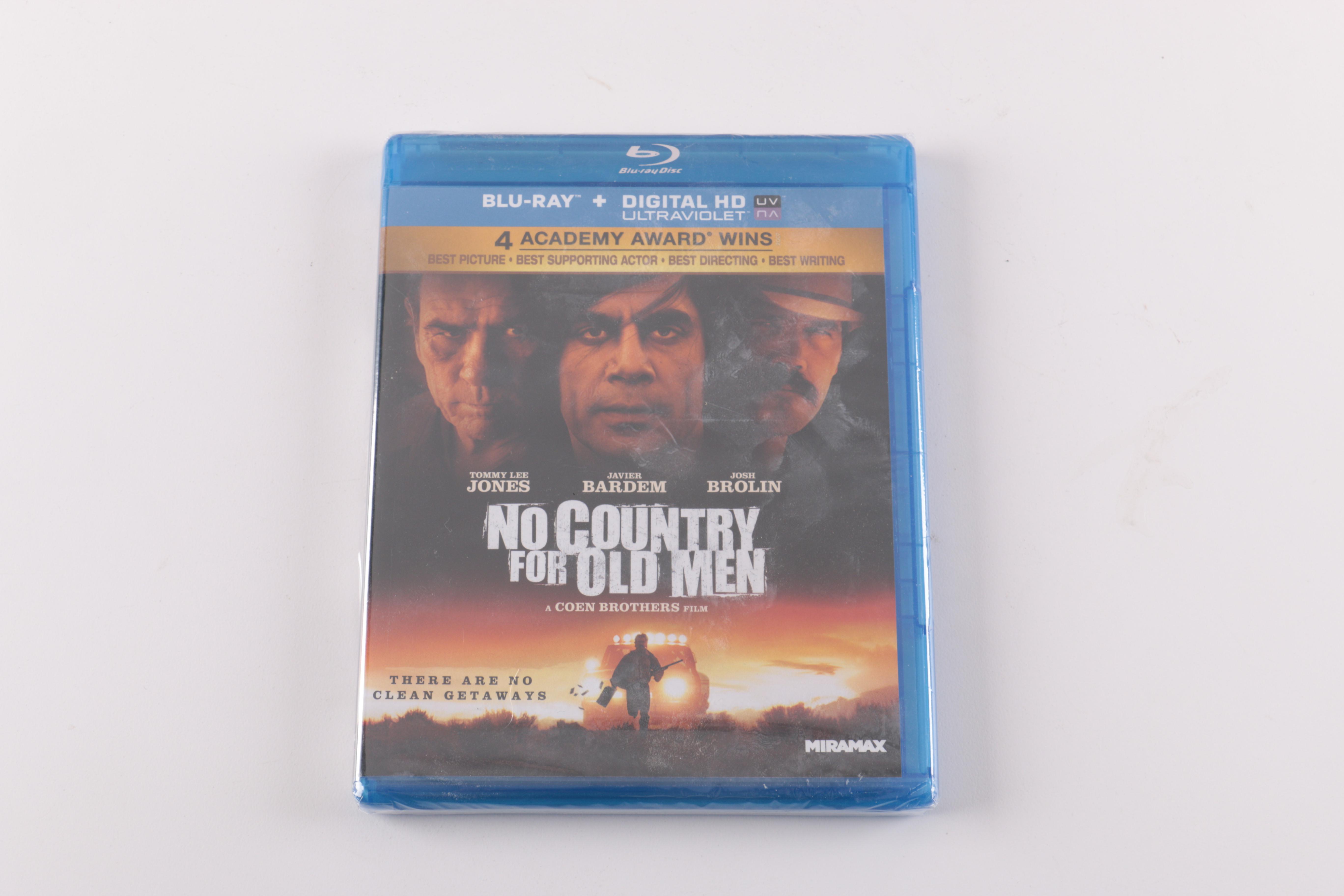 Collection of Coen Brothers Films on DVD and Blu-Ray