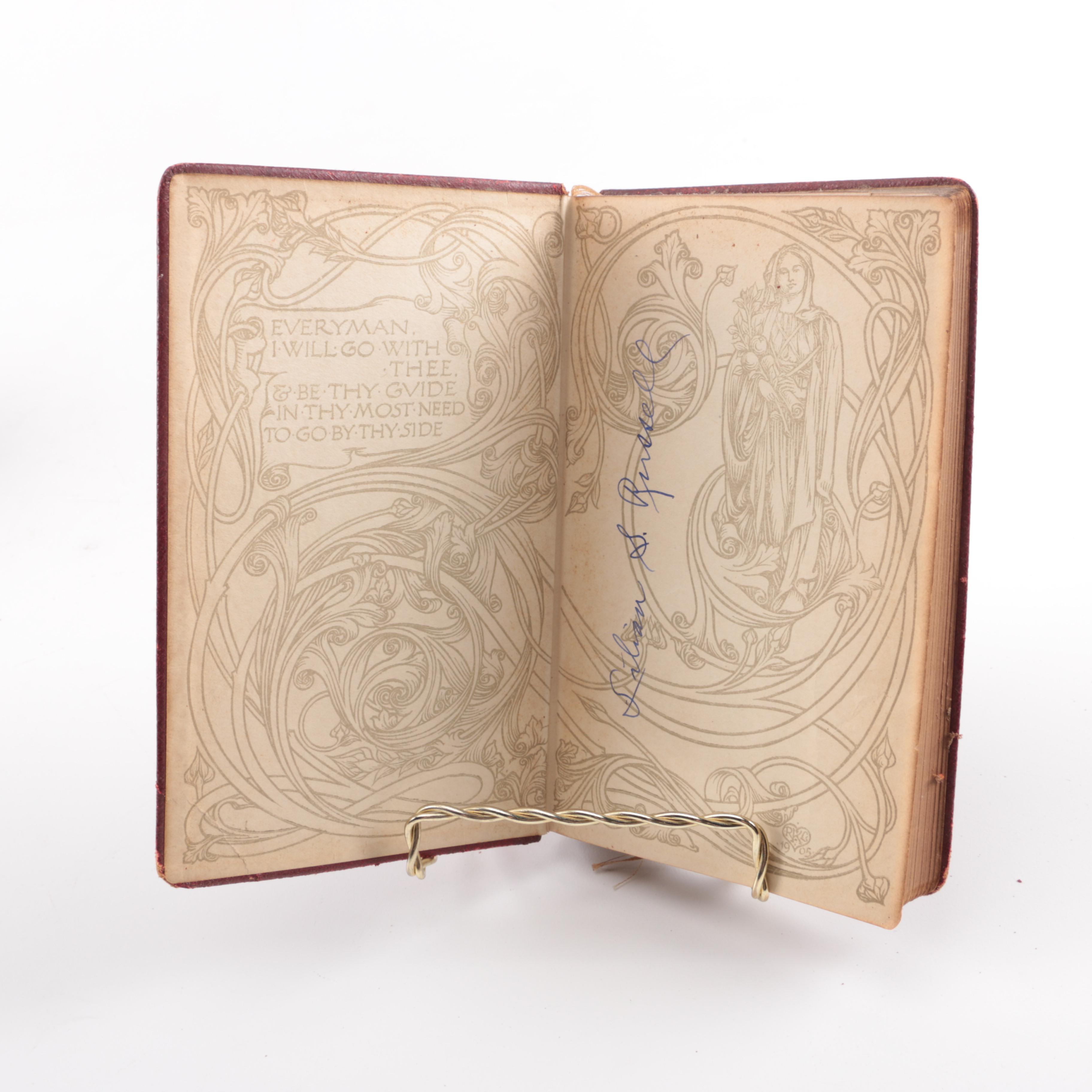 Early Twentieth Century Collection of Everyman's Library Leather Bound Books