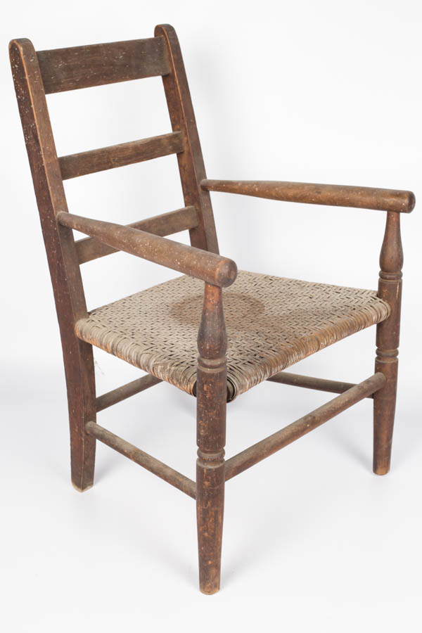 Vintage Ladderback Doll Chair
