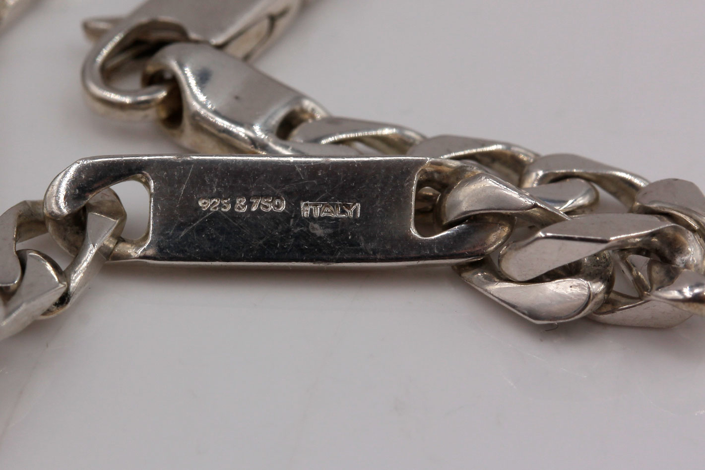 Sterling Silver 18K Gold Accented Bracelet