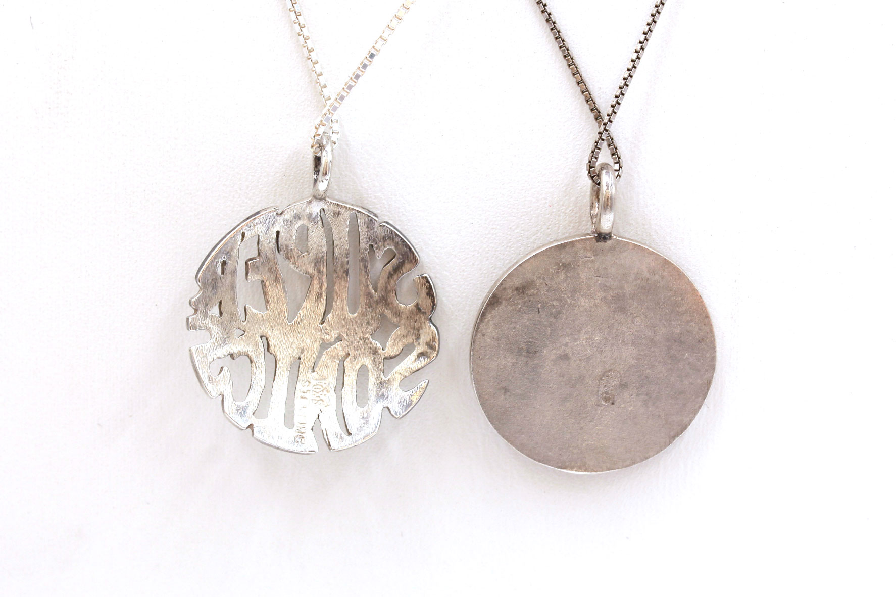 Sterling Silver Pendant Necklaces