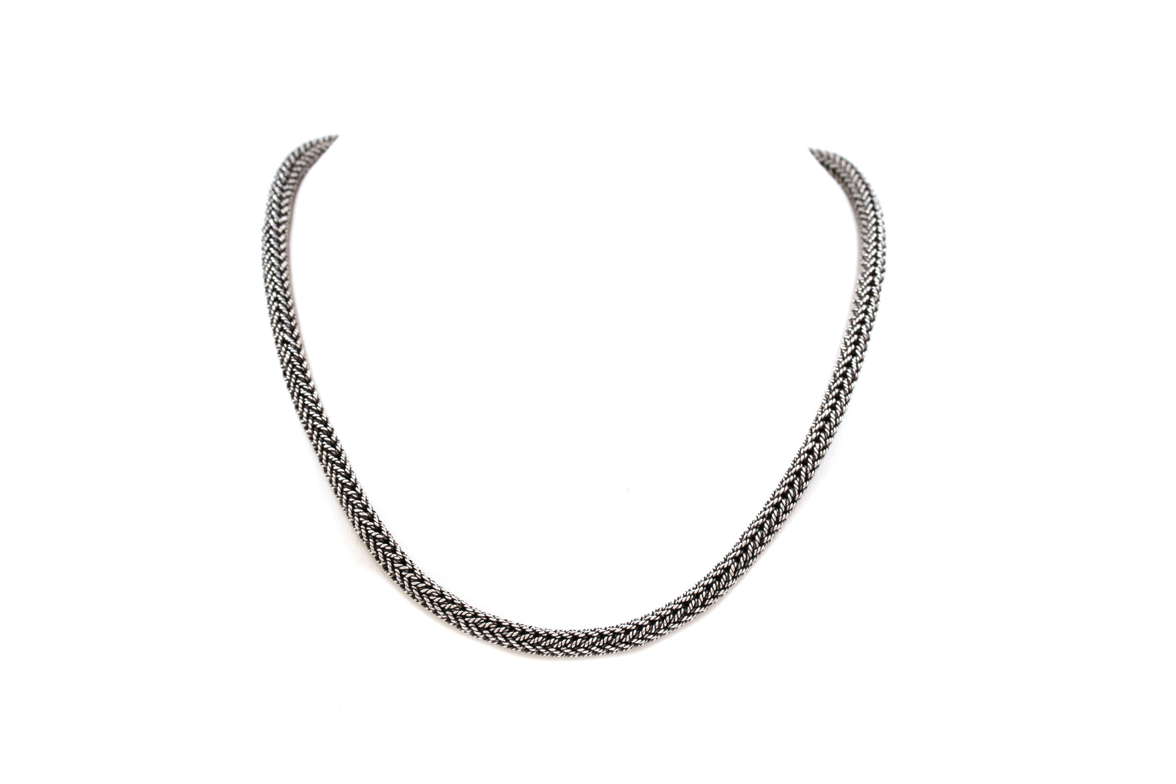 Sterling Silver Foxtail Chain