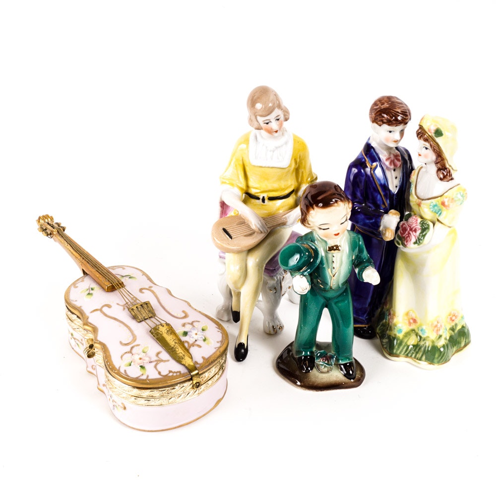 Collection of Porcelain Figurines