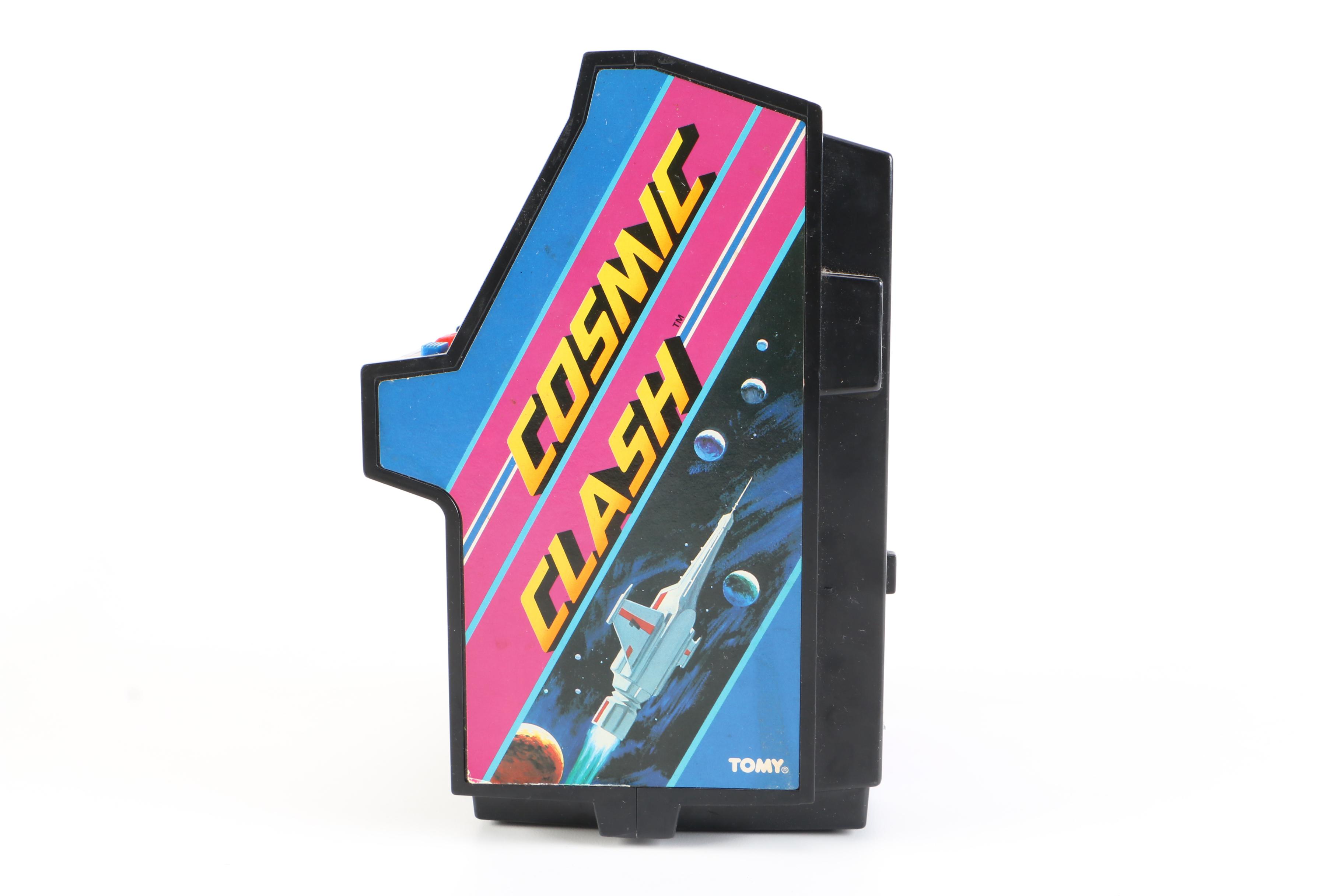 Atari Lynx with Games and a Tomy "Cosmic Clash" Mini Arcade