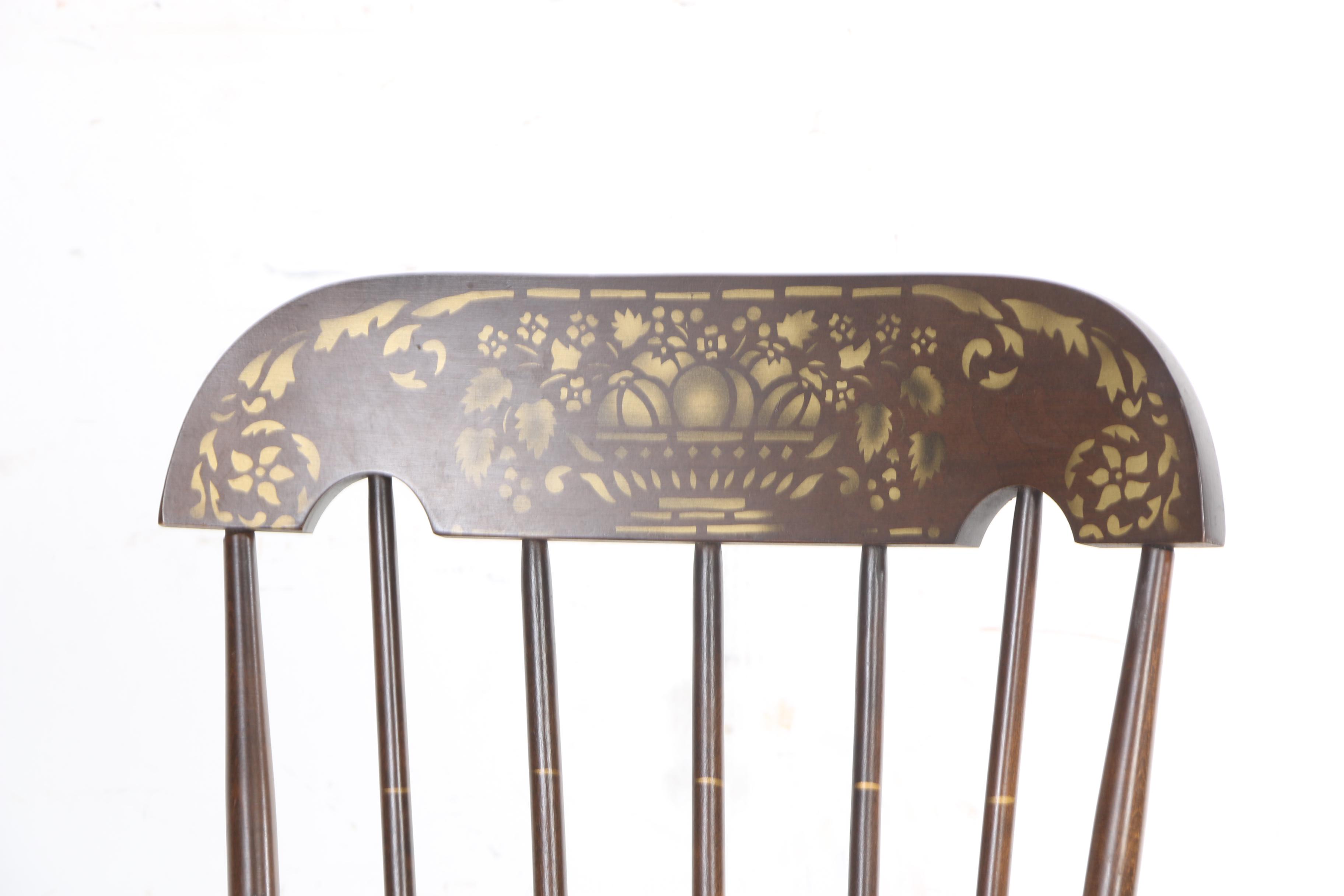 Child's Windsor Rocking Chair by Nichols and Stone Co.