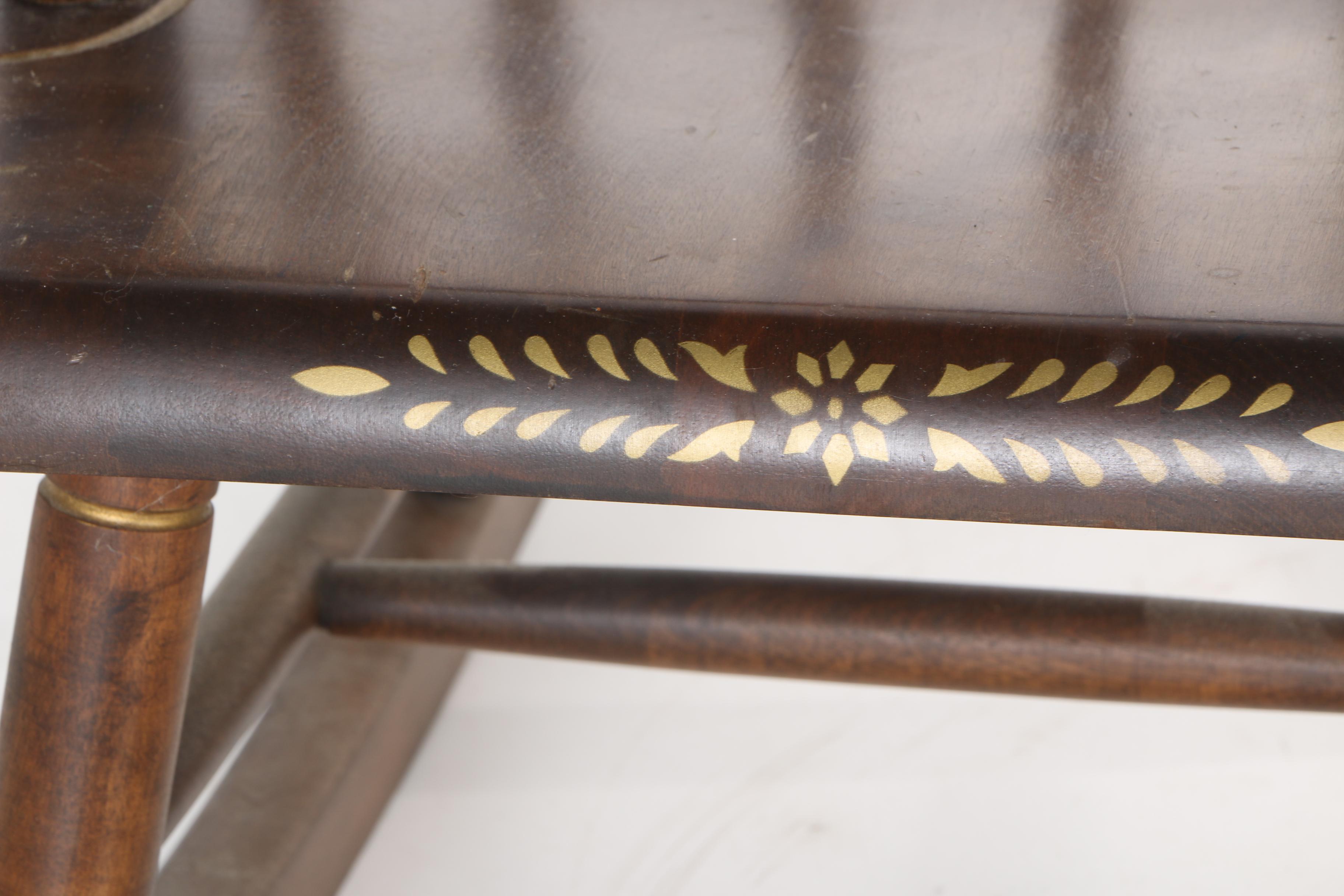 Child's Windsor Rocking Chair by Nichols and Stone Co.