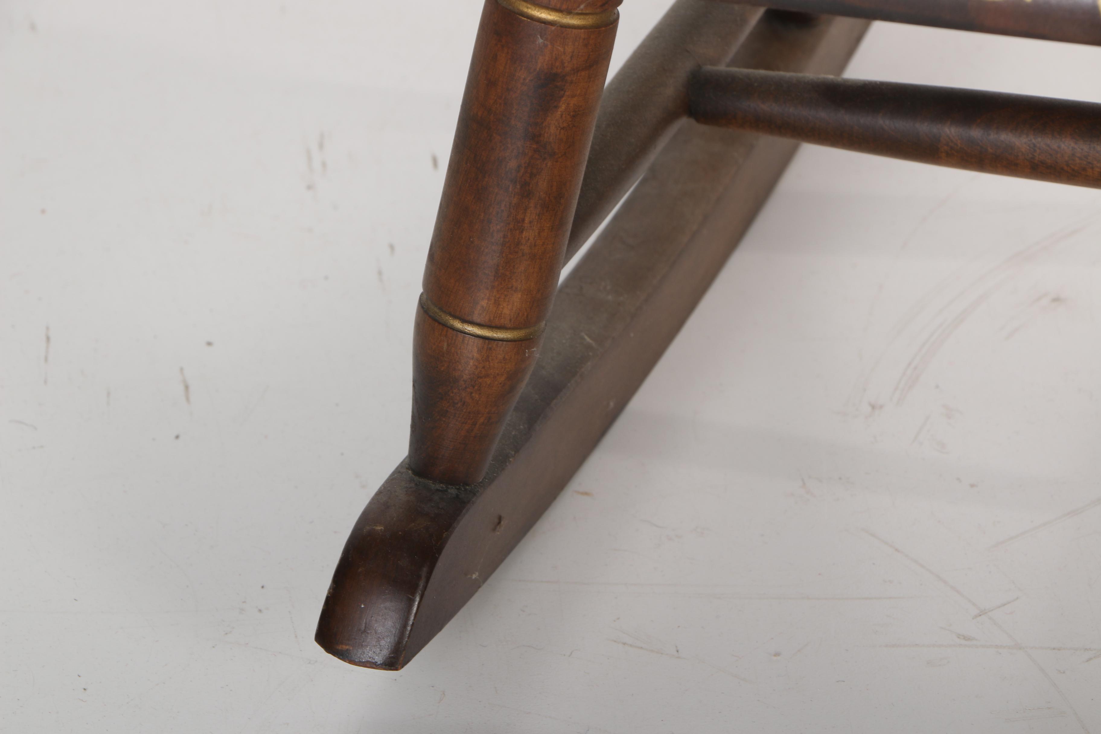 Child's Windsor Rocking Chair by Nichols and Stone Co.