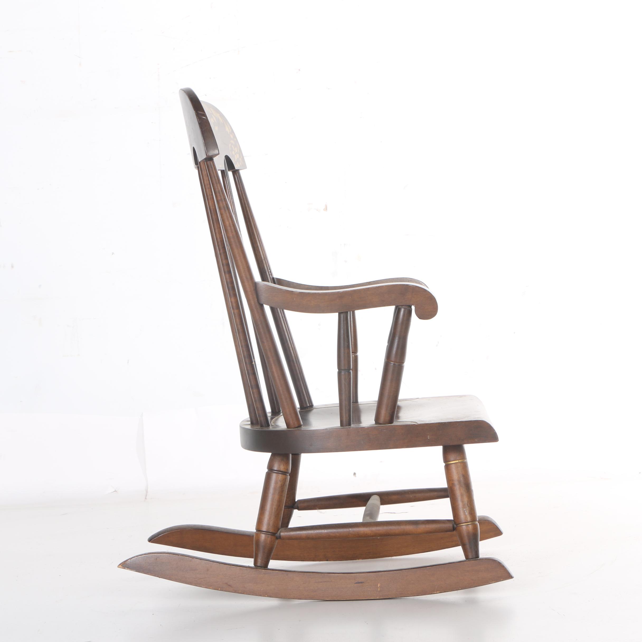 Child's Windsor Rocking Chair by Nichols and Stone Co.