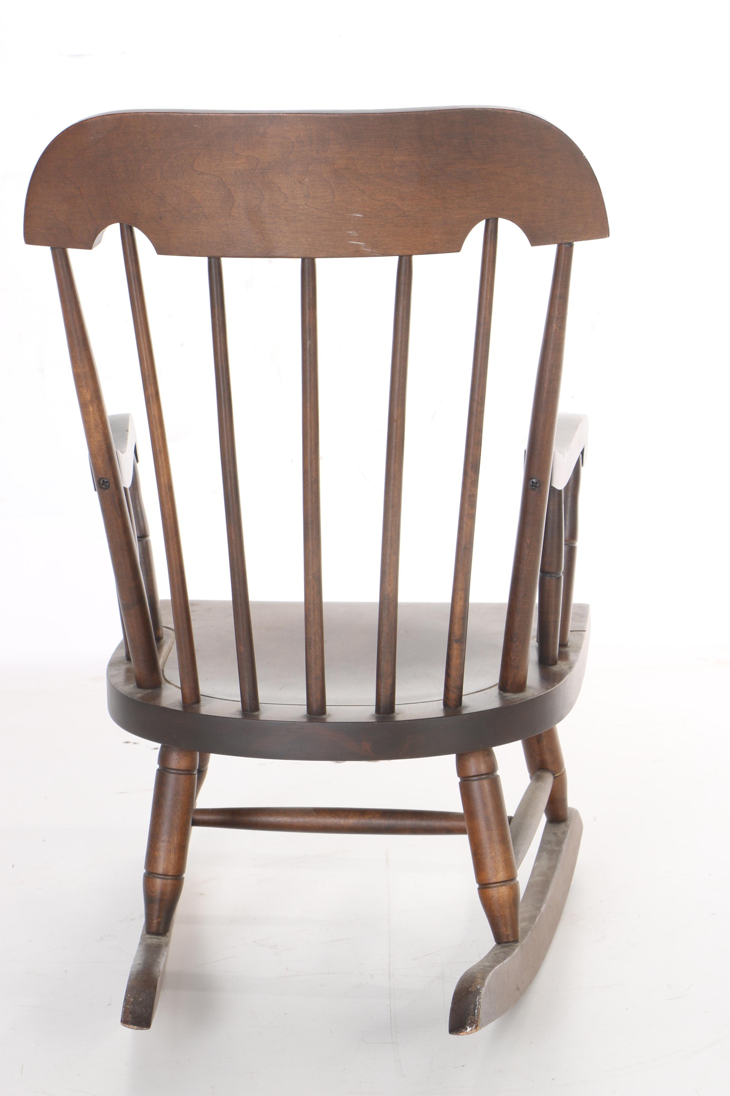 Child's Windsor Rocking Chair by Nichols and Stone Co.